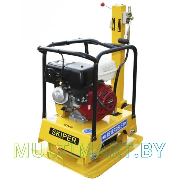 Виброплита Skiper С160 (Honda GX270, 9 л.с.,реверс, колеса) картинка 2